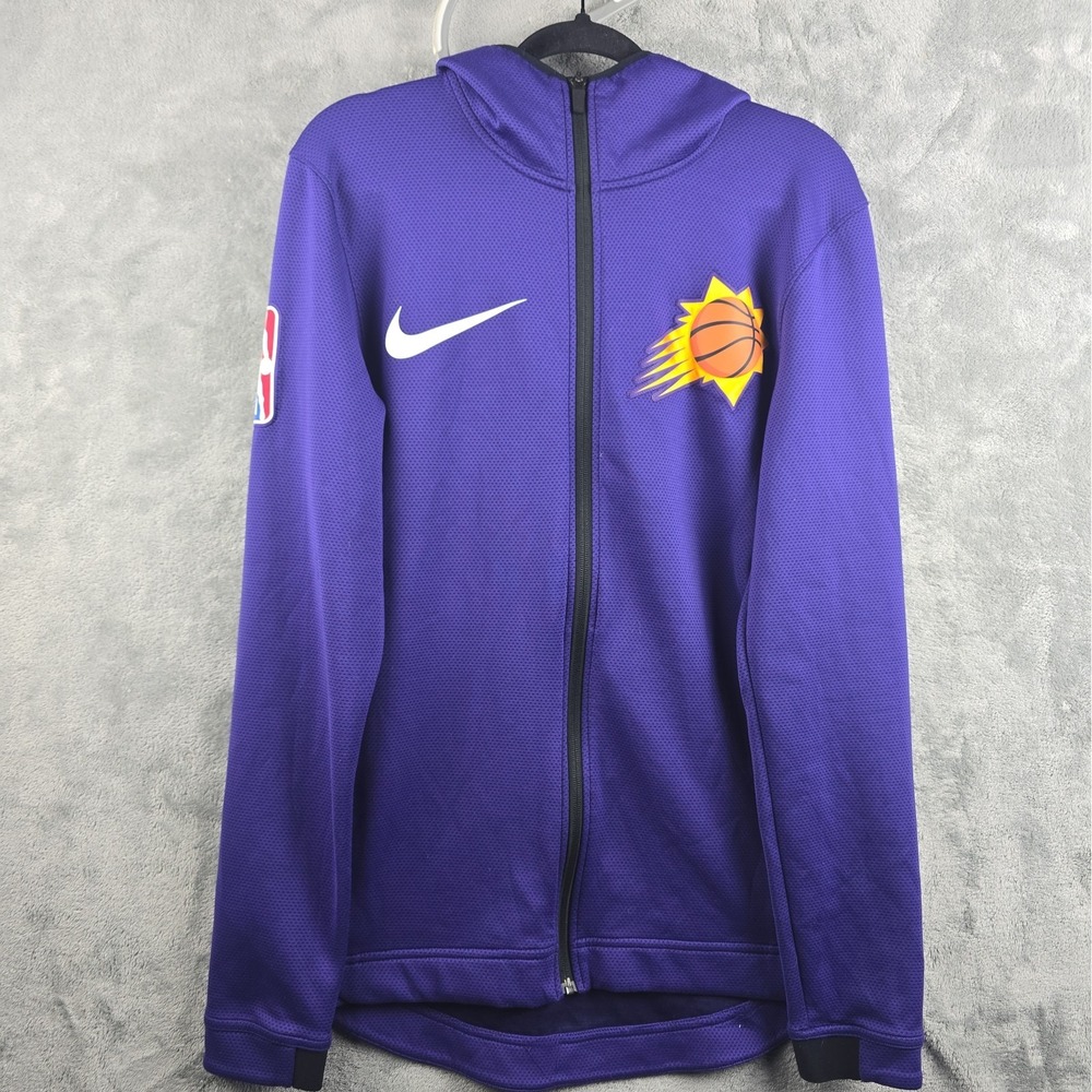 Nike Phoenix Suns NBA Therma-Flex Showtime Full-Zip Hoodie Warmup Size Small